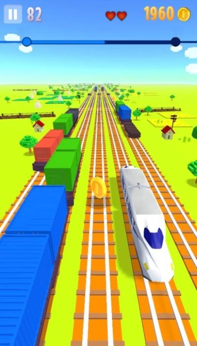 超级列车运行游戏(trainrun)下载,超级列车运行,列车手游,闯关手游
